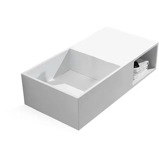 Раковина ASIGNATURA Monolith белая 25721804 - фото 1