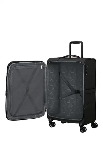 Валіза 69 См American Tourister SUMMERRIDE BLACK 69x43x29(32) ME7*09105 - фото 2