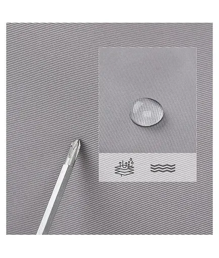 Дорожная сумка для путешествий для ручной клади Серый цвет 42*28см (+12 см)*22см - фото 4