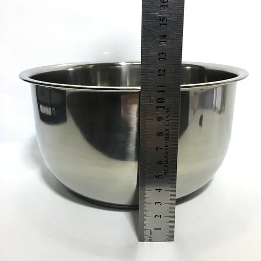 Сталева чаша для мультиварки Redmond, POLARIS, DELFA на 3 літри універсальна (H=110мм, D-210 мм) - фото 3