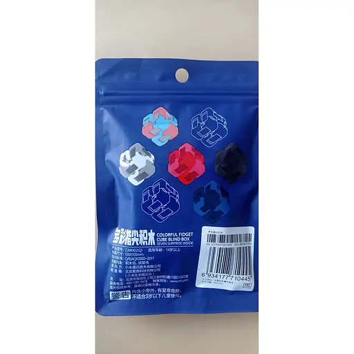 Кубик конструктор Mitu Colorful Fidget Blind box bev4177cn - фото 4
