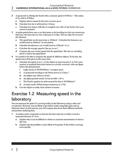 Cambridge International AS & A Level Physics Workbook with Digital Access (2 Years) - фото 5