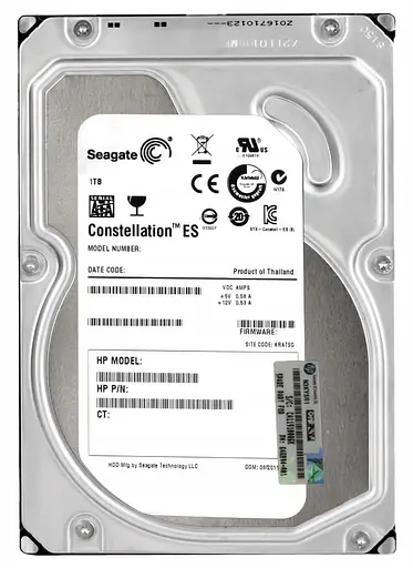 Жорсткий диск HP 3.5 1Tb (ST1000NM000AHP) Б/в - фото 1