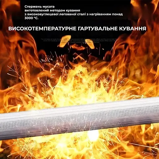 Мусат точилка для заточки для ножей и ножниц 37.5 см Черный 88136 - фото 4