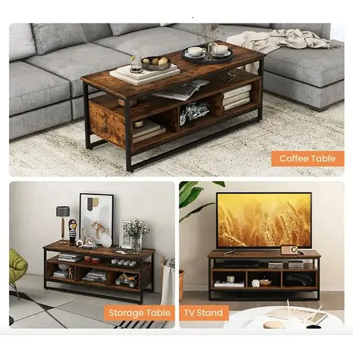 Тумба комод Costway Mary с ящиками в стиле Loft - фото 8