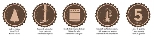 Ніж сікач TRAMONTINA POLYWOOD, 152 мм, 1 шт (6450775) - фото 2