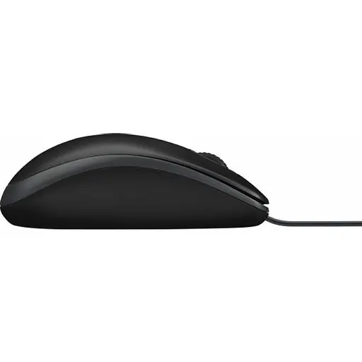 Миша Logitech B100 USB Black - фото 3