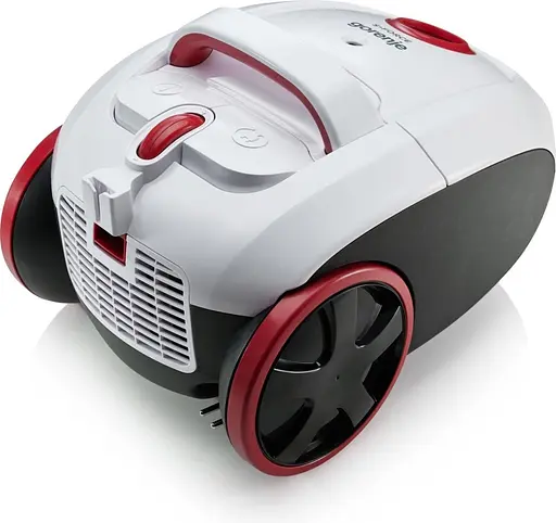 Пылесос Gorenje мешковый, 850 Вт, контейнер для пыли 3 л, HEPA, телескопическая трубка, белый - фото 6