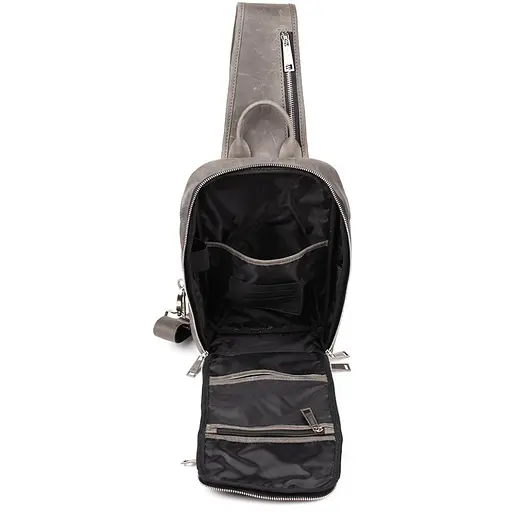 Кожаный мужской рюкзак TARWA 34х19х7 см sum0026162 - фото 5