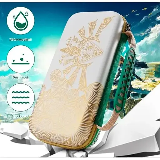 Кейс-чохол Dobe Hard Case для Nintendo Switch/Switch OLED The Legend of Zelda: Tears of the Kingdom Black [105916] - фото 6