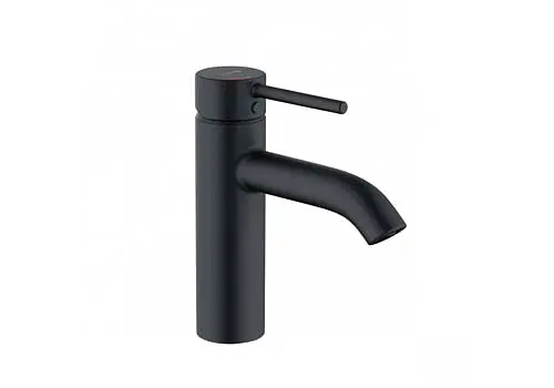 Смеситель для умывальника однорычажный 100 Kludi Bozz черный мат 381983976 - фото 1