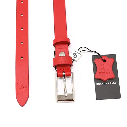 Ремінь шкіряний Grande Pelle жіночий 120х2 см acs0029325 - фото 2