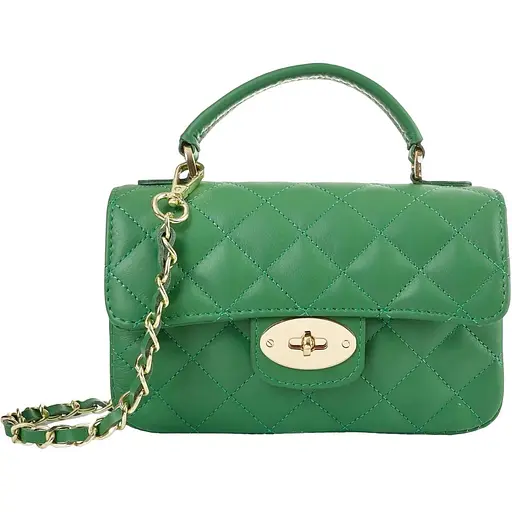 Кожаная женская сумка Virginia Conti 20х12х5 см sum0023775 - фото 1