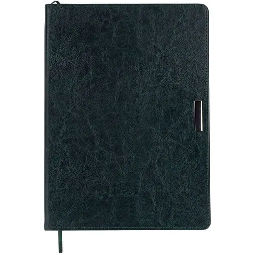 Ежедневник недатированный Buromax Salerno L2U А4 искусственная кожа 336 страниц зеленый (BM.20990-04)