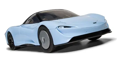 Конструктор Airfix суперкар McLaren Speedtail QUICKBUILD блакитний J6052 - фото 5