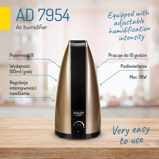 Зволожувач повітря Adler AD 7954 - фото 5