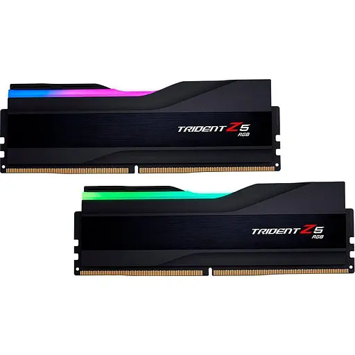 Модуль пам'яті DDR5 G.Skill Trident Z5 RGB 2x24GB 8000MHz Black (F5-8000J4048F24GX2-TZ5RK) [102612] - фото 2
