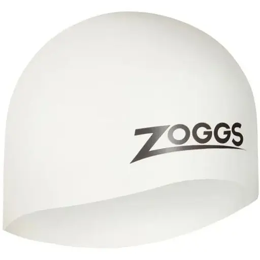 Шапочка для плавання Zoggs Easy-fit Silicone Cap Білий (1000-465003.WH)