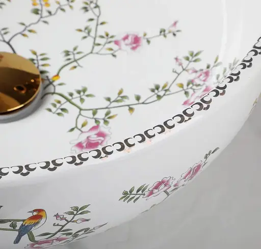 Умивальник Rea Felicia накладний REA-U7504, Цветной - фото 5