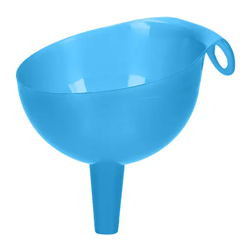 Лейка сливная воронка пластмассовая на банку, Kitchette Голубой 84523 - фото 4