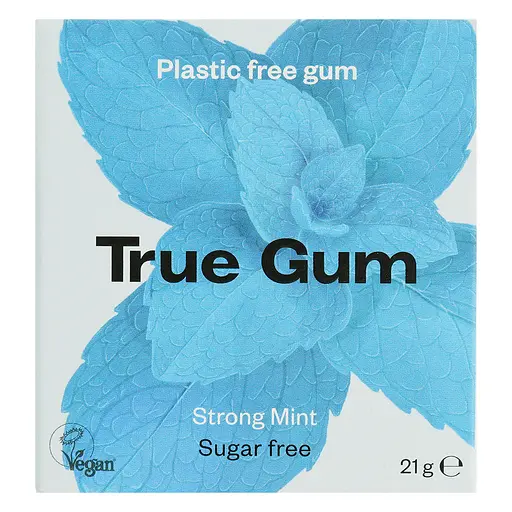 Жувальна гумка True Gum зі смаком міцної м'яти без цукру 21 г - фото 2