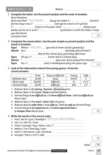 Grammar Friends 5. Teacher's Book - фото 4