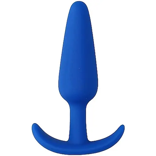 Анальна пробка ShotsToys Slim Butt Plug 8.3 см (синій)
