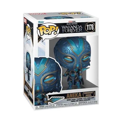 Фигурка Funko Marvel Pop Black Panther - Aneka (Midnight Angel) 66720 - фото 2