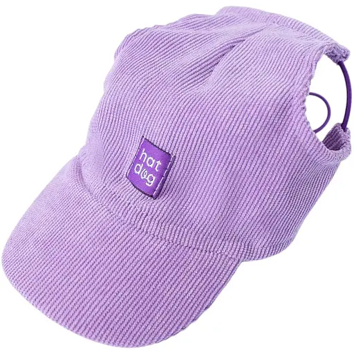 Кепка Hat-Dog 5/XL вельвет лаванда з регульованою затяжкою 127 - фото 1