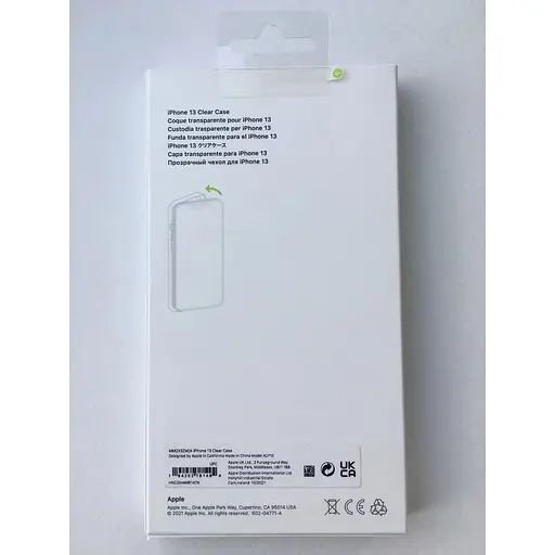 Оригинальный противоударный чехол Apple Clear Case MagSafe для iPhone 13 (6.1") Прозрачный (MM2X3ZE/A) - фото 3