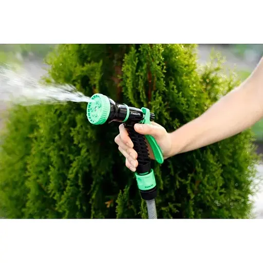 Пістолет для поливання пластиковий Presto-PS насадка на шланг (4448) - фото 2