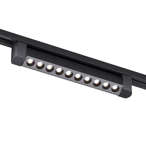 Светильник трековый однофазный KLOODI KD-LINE TURN345 DL 20W 4K BK - фото 2