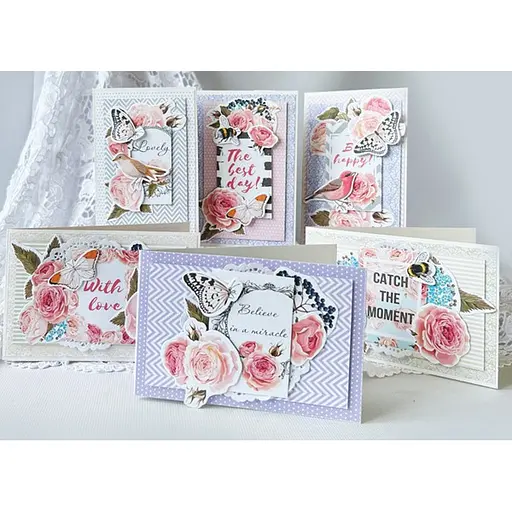 Набір для створення вітальних листівок "Catch the moment" Fabrika Decoru FDGCK-039, 6 шт - фото 16