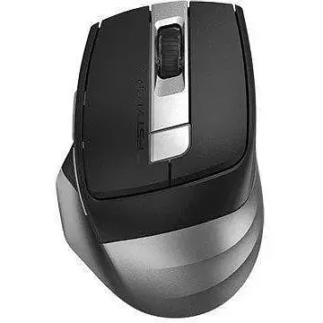 Мышь A4Tech Fstyler FB35CS Smoky Grey USB беспроводная бесшумная оптическая BT+RF Combo 1200/1600/2000/2400 dpi - фото 1
