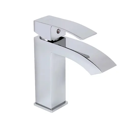 Смеситель для умывальника Qtap Swan Cascada QTSWA270CRM45564 Chrome - фото 1