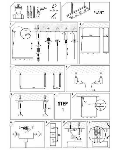 Підвісний світильник Nowodvorski 9381 Plant - фото 3