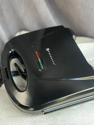 Электровафельница Edenberg EB-64406 с мраморным покрытием для толстых бельгийских вафель 1000Вт - фото 4