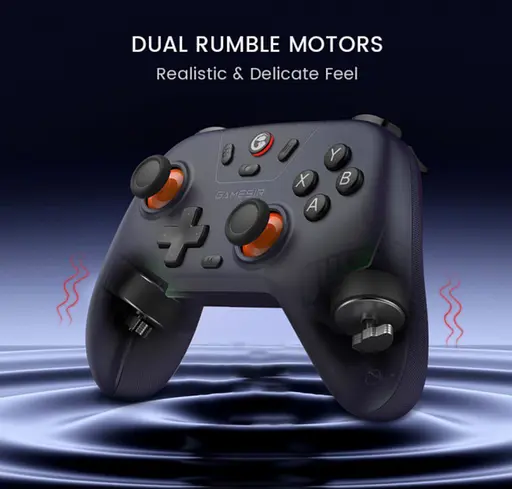Геймпад Bluetooth джойстик GameSir T-4n Nova Lite Multiplatform Controller Bluetooth/2.4G/USB DualShock White - фото 8