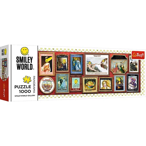 Пазли "Веселі картини" 1000 елементів Панорама 29053 Trefl, в коробці (5900511290530) - фото 1