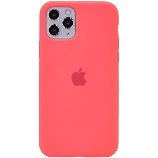Чохол Epik Silicone Case Full Protective AA для Apple iPhone 11 Pro Max 6.5 Рожевий/Flamingo - фото 1