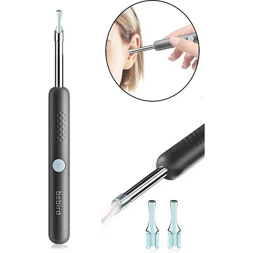 Умная ушная палочка Xiaomi Bebird R1 Smart Visual Ear Cleaner Black (86302) - фото 3