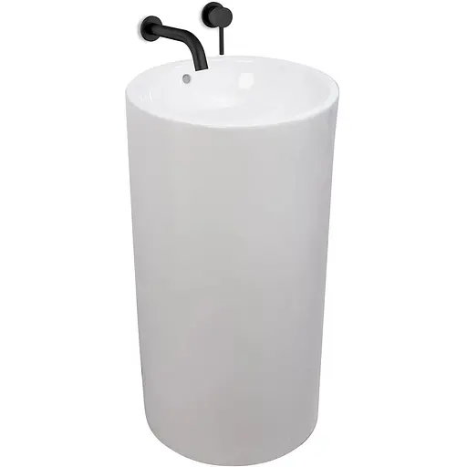 Умивальник Rea Estera монолітний білий REA-U0756, Білий - фото 1