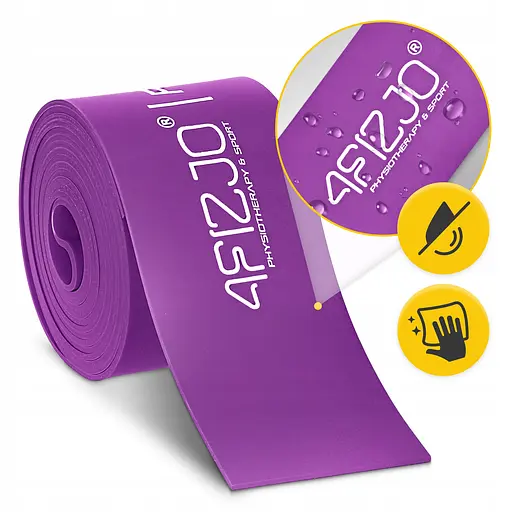 Стрічка компресійна для флосингу 4Fizjo Floss Band 207 x 5 x 0.1 см Violet (P-5905973405201) - фото 3