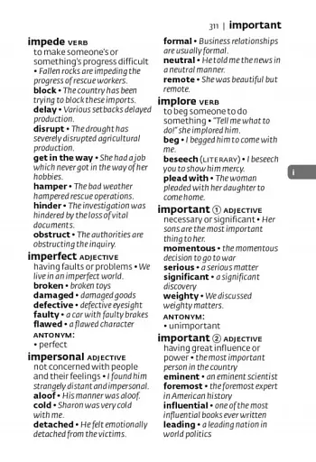 Collins Gem English School Thesaurus 6th Edition - фото 5