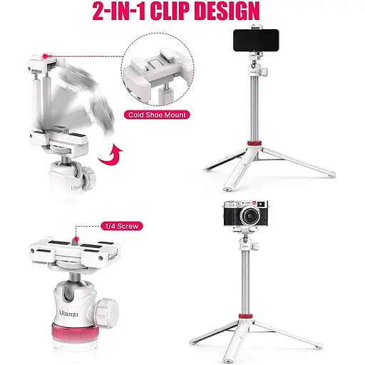 Штатив-монопод Ulanzi MT-44 White [122109] - фото 8