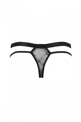 Сексуальні чоловічі стрінги Passion Free Your Senses Thong Collin 029 S/M чорний - фото 4