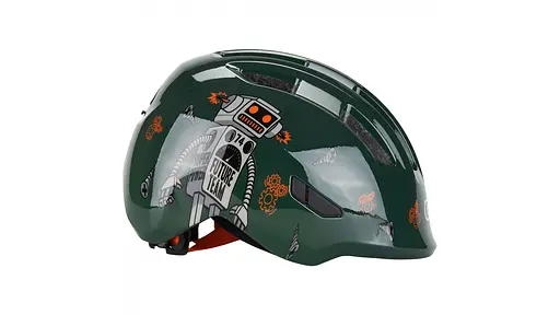 Велошолом Abus Smiley 3.0 Dark Green M (1007-672682) - фото 4