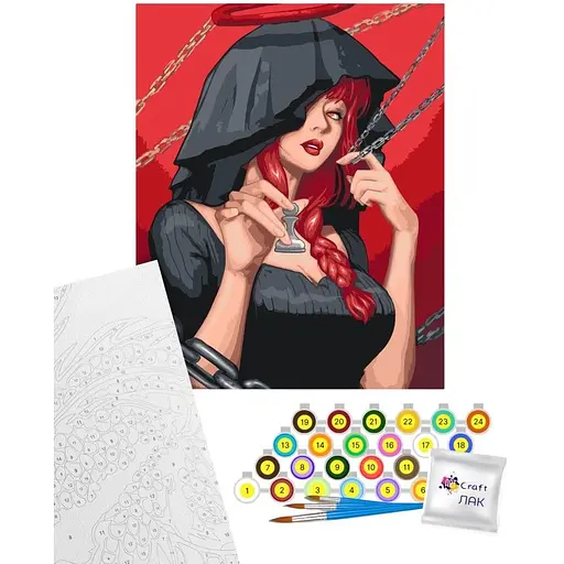 Картина за номерами Art Craft Макіма: Ланцюги Влади 40х50 см (10199-AC) - фото 1