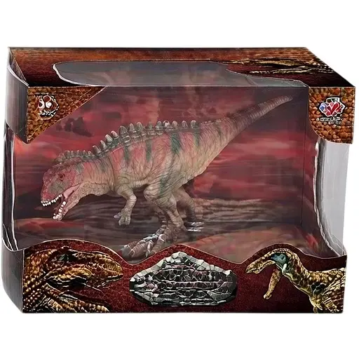 Фигурка Dino Toys Динозавр 268 красно-серая (Q9899-268) - фото 1