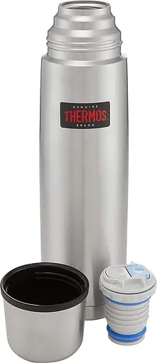 Термос Thermos Light and Compact Flask Midnight Silver 0.75 L - фото 3